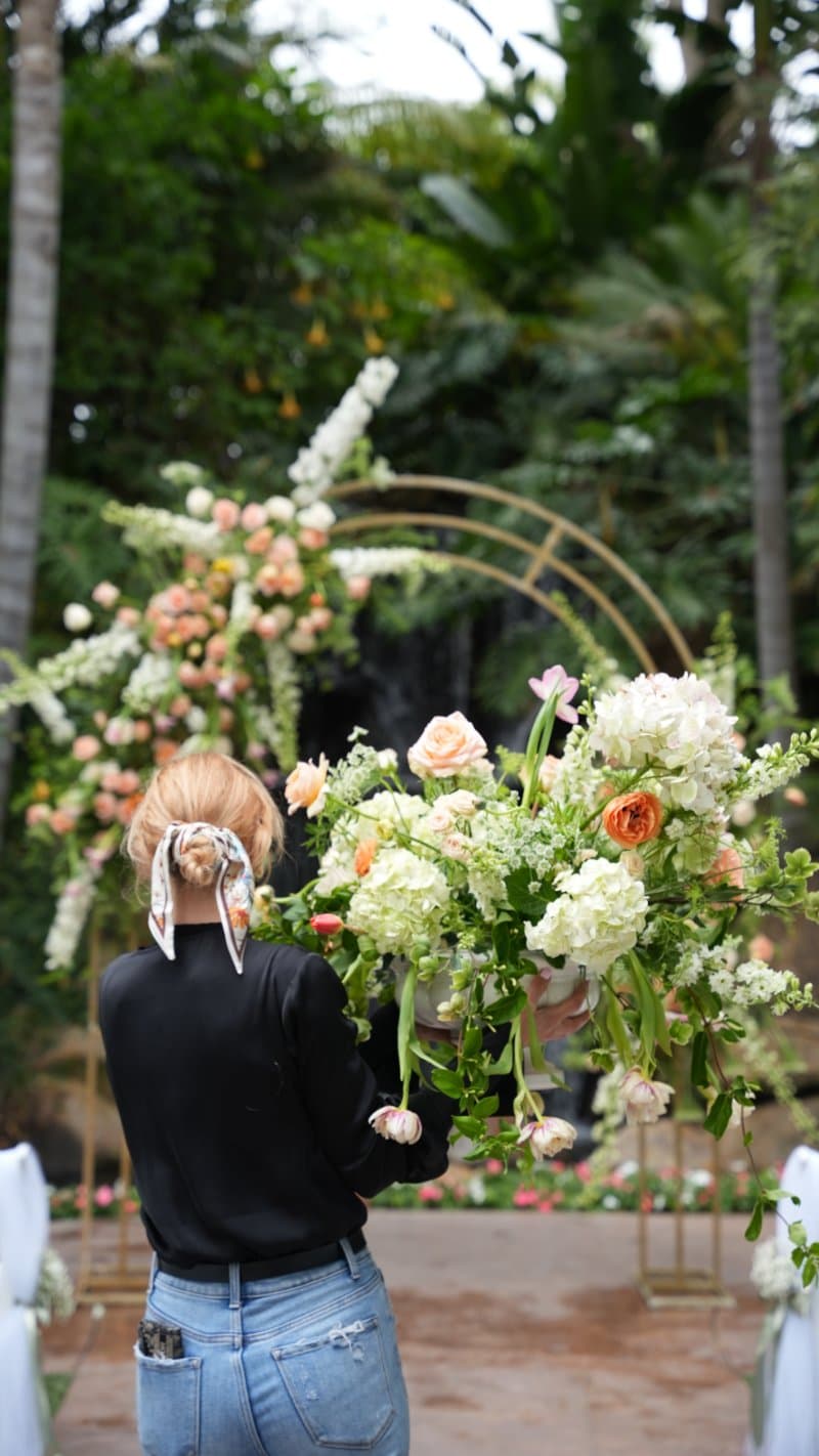 Grand Traditions Estate, Fallbrook, CA - Luxury wedding flowers by CHIC Flowers San Diego