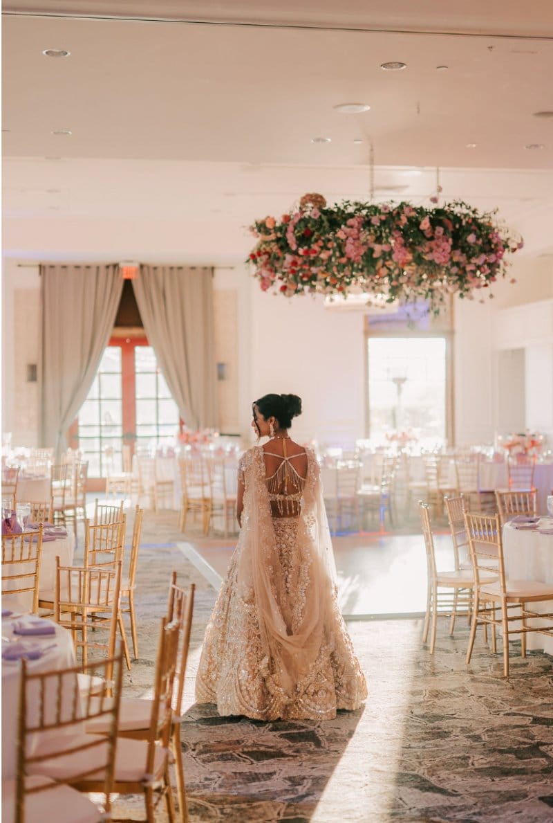 Maderas Golf Club luxury wedding flowers by CHIC Flowers - arrangement 2