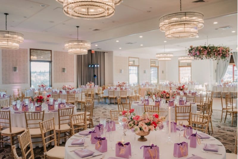 Maderas Golf Club luxury wedding flowers by CHIC Flowers - arrangement 4