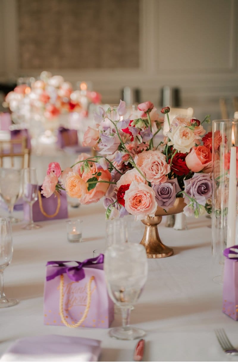 Maderas Golf Club luxury wedding flowers by CHIC Flowers - arrangement 3