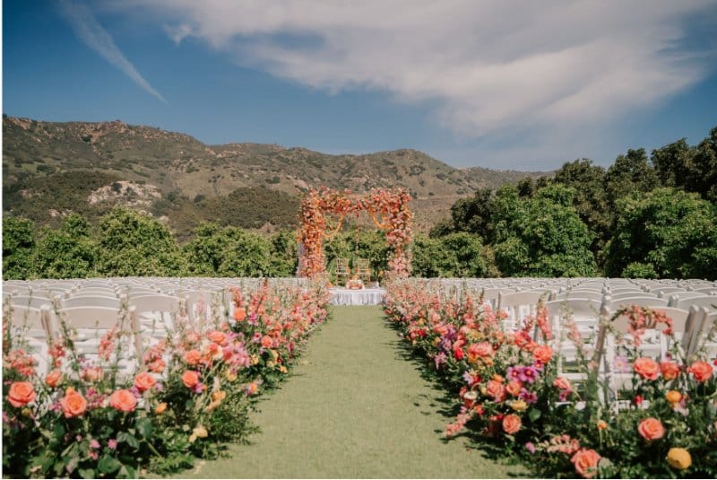 Rancho Guejito, Escondido, CA luxury wedding flowers by CHIC Flowers - arrangement 8