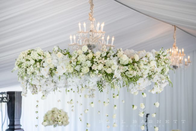 Santa Luz Country Club, CA luxury wedding flowers by CHIC Flowers - arrangement 3