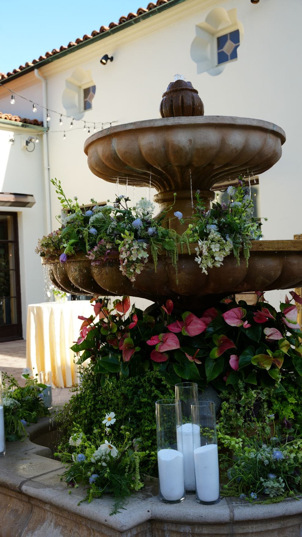 Bel Air Bay Club, Malibu , CA luxury wedding flowers by CHIC Flowers - arrangement 33