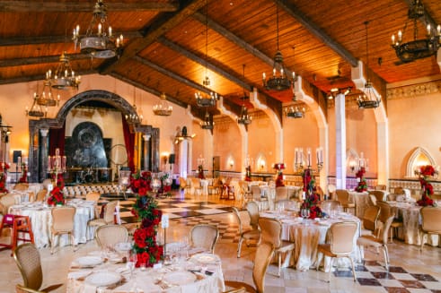 Fairmont Grand Del Mar, CA luxury wedding flowers by CHIC Flowers - arrangement 10