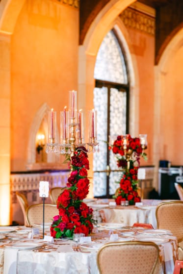 Fairmont Grand Del Mar, CA luxury wedding flowers by CHIC Flowers - arrangement 9