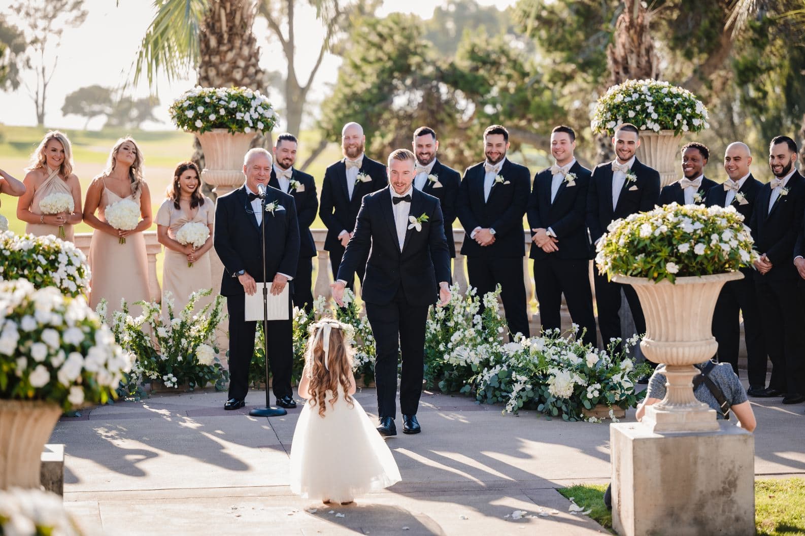 Hilton Torrey Pines La Jolla, CA - Luxury wedding flowers by CHIC Flowers San Diego