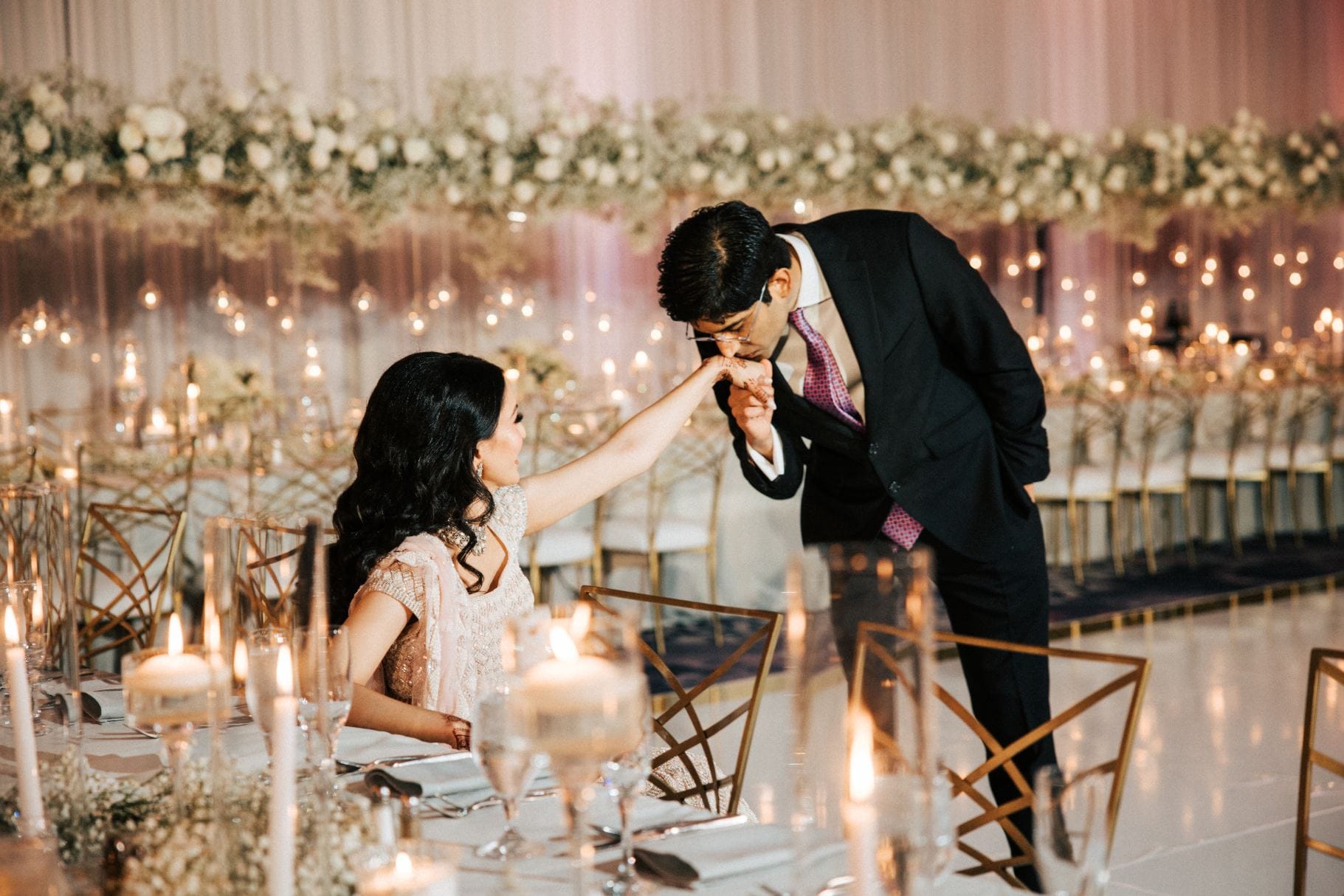 Loews Coronado Bay Resort, CA luxury wedding flowers by CHIC Flowers - arrangement 4