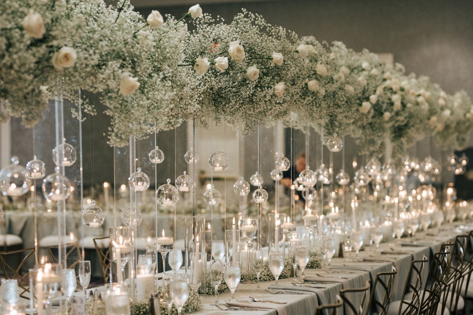 Loews Coronado Bay Resort, CA luxury wedding flowers by CHIC Flowers - arrangement 12