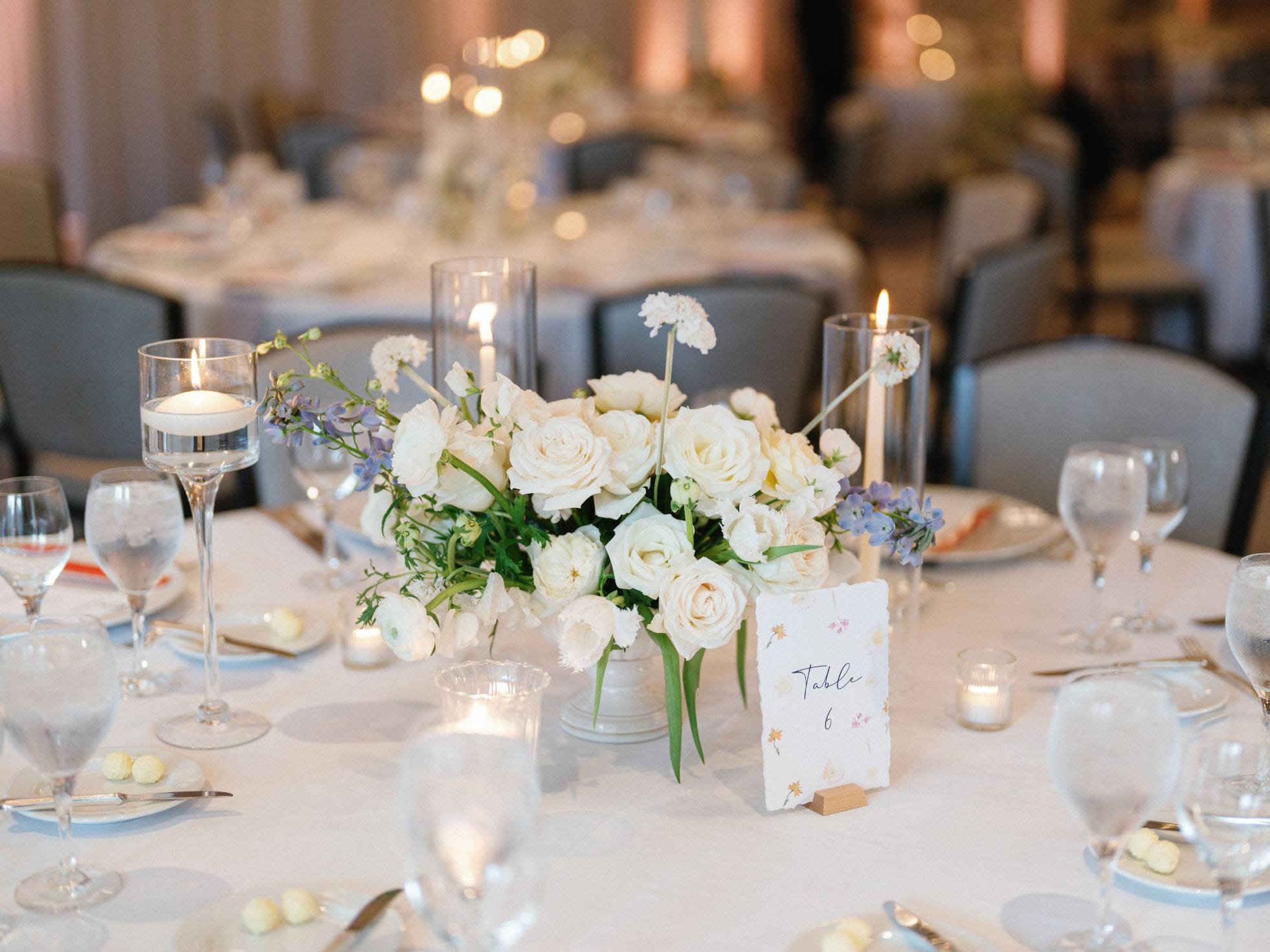 Park Hyatt Aviara, Carlsbad, CA luxury wedding flowers by CHIC Flowers - arrangement 4