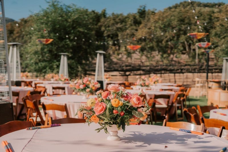 Rancho Guejito, Escondido, CA luxury wedding flowers by CHIC Flowers - arrangement 6