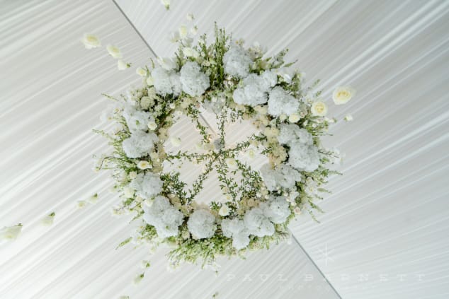 Santa Luz Country Club, CA luxury wedding flowers by CHIC Flowers - arrangement 4