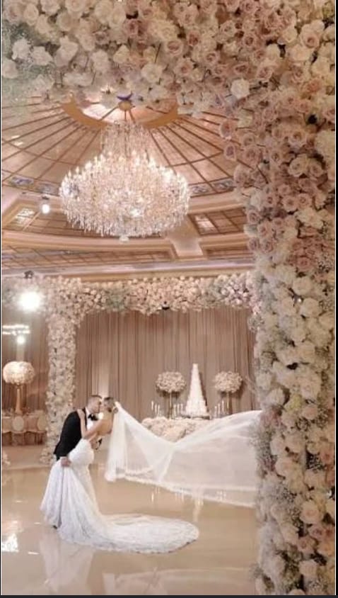 Armenian Reception Stage & Sweetheart Design