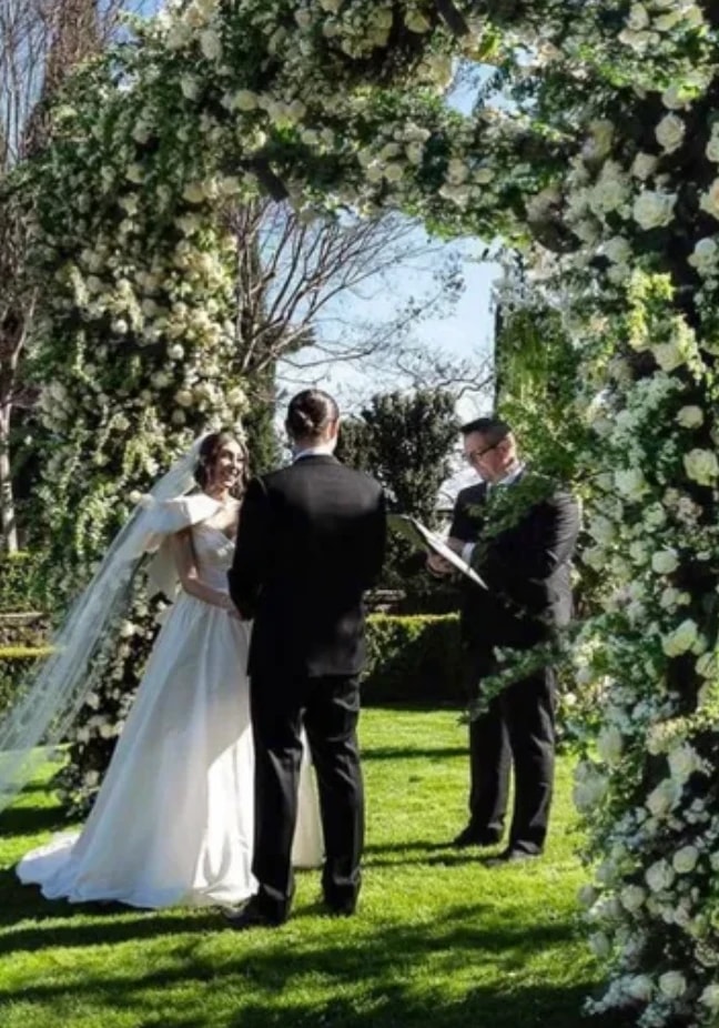 Custom Chuppah Floral Design