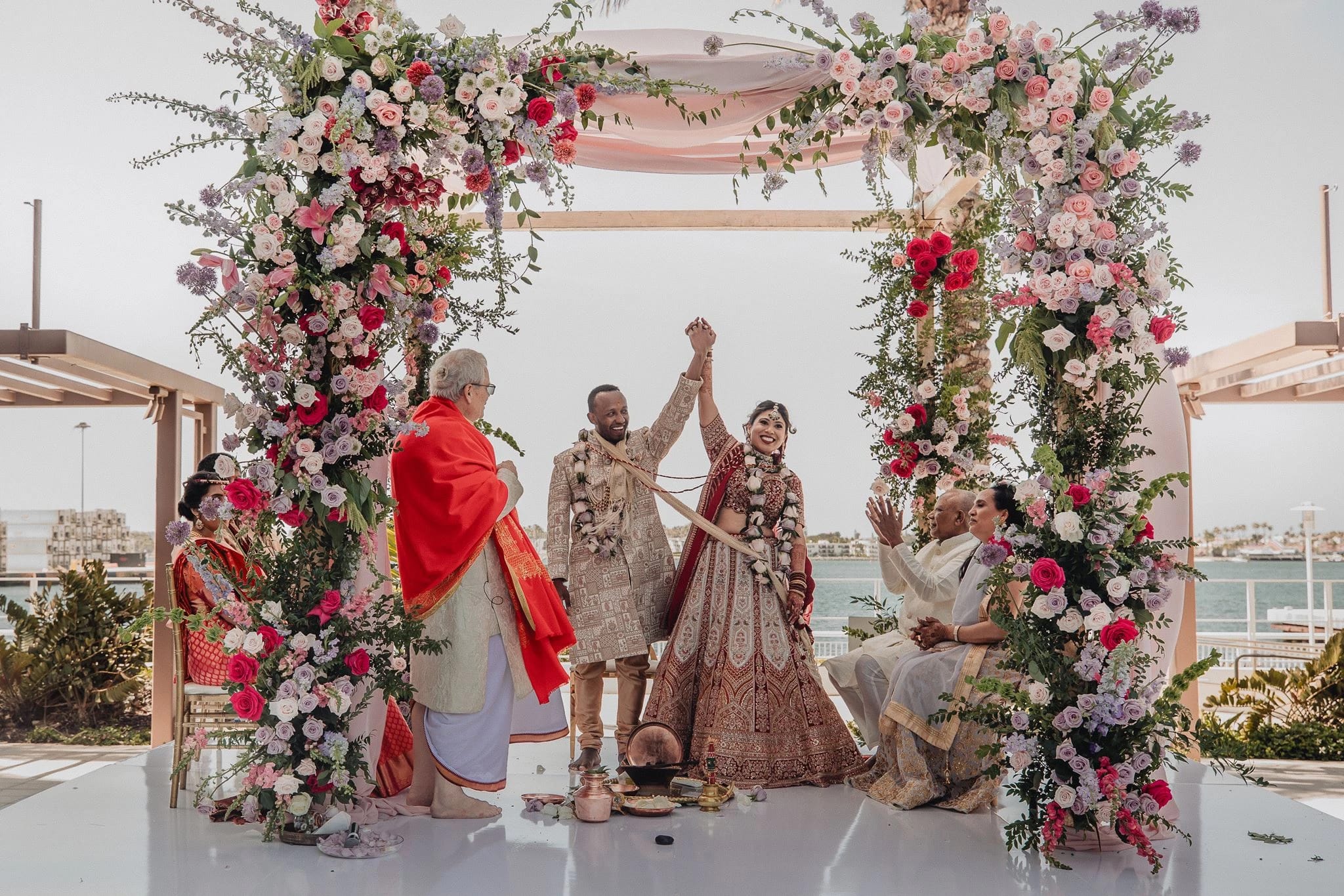 Hilton Bayfront San Diego - Luxury wedding flowers by CHIC Flowers San Diego